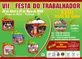 Cartaz Festa do Trabalhador 2008