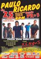 Cartaz - Paulo Ricardo - Kengo's Club 2