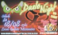 Cartaz - Festa Duelo Night